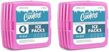 Cool Coolers by Fit + Fresh, Reusable & Long-Lasting Slim Ice Packs, Cold Packs for Lunch Boxes, Ice Packs for Lunch Bags
