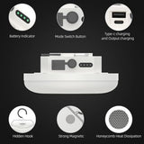 Camping Tent Light LED Rechargeable Portable Hanging Lantern with Remote,IPX5 Waterproof Outdoor Lights with Battery Power, Camp Lamp Light for Glamping Indoor Outages Car Repair