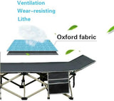 Yaheetech Folding Camping Cot, Portable Military Canvas Sleeping Bed, Outdoor Comfortable Lightweight Bed with Carry Bag for Hiking, Backpack Travel, Home & Office