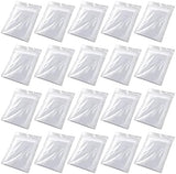Juvale 20-Pack Disposable Rain Ponchos with Hood for Adults, Lightweight Emergency Plastic Poncho for Outdoor Events, Travel, Camping, Hiking, and Festivals, Clear