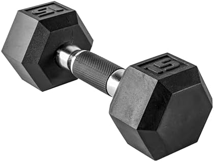 CAP Barbell Coated Hex Dumbbell Weight | Multiple Options