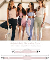 dabria Water Bottle Carrier Bag with Phone Pocket for Stanley 40/30 oz Tumbler Neoprene Water Bottle Holder Pouch with Adjustable Strap Bollus with Straw Cover & Carabiner for Stanley Cup Accessories