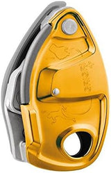 Petzl GRIGRI + Belay Device with Cam-Assisted Blocking and Anti-Panic Handle, Suitable for Learners and Intensive Use - Orange