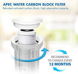 APEC ULTIMATE Series US Made 2 Sets of Stage 1, 2 & 3 Replacement Filter For Undersink System(FILTER-SETX2)