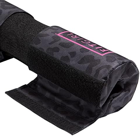 FITGIRL - Squat Pad and Hip Thrust Pad for Leg Day, Barbell Pad Stays in Place Secure, Thick Cushion for Comfortable Squats Lunges Glute Bridges, Olympic Bar and Smith Machine
