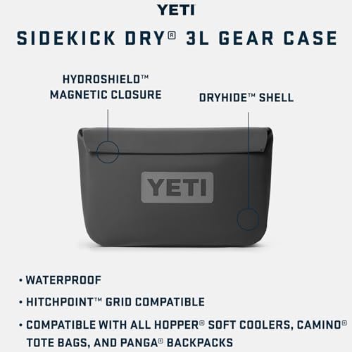 YETI Sidekick Dry Waterproof Gear Case and Bag Accessory