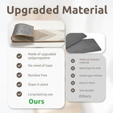 PADOOR 15PC Stair-Treads Non Slip, 3D Peel and Stick Stair Treads for Wooden Steps Indoor, Stair-Carpet Treads Washable Reusable Adhesive Stair-Runner Rugs for Kids and Dogs 8"x30" Brown