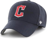 47 Brand MLB Team Color Primary Logo MVP Adjustable Structure Baseball Cap Hat, Adult One Size Fits All