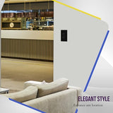 ENERLITES Duplex Receptacle Outlet Wall Plate, Jumbo Electrical Outlet Covers, Oversized 1-Gang 5.51" x 3.50", Polycarbonate Thermoplastic, 8821O-BK-10PCS, Glossy Finish, Black, 10 Pack