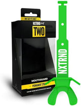 Nxtrnd Two Football Mouth Guard, Football Mouthpiece with Strap, Fits Adult & Youth (Green)