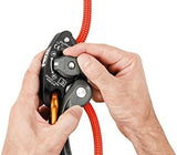 Petzl GRIGRI + Belay Device with Cam-Assisted Blocking and Anti-Panic Handle, Suitable for Learners and Intensive Use - Orange
