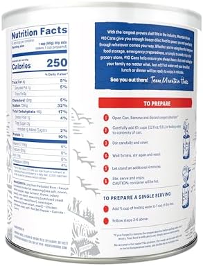 Mountain House Rice & Chicken | Freeze Dried Survival & Emergency Food | #10 Can | Gluten-Free