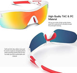 BEACOOL Polarized Sports Sunglasses for Men Women Youth Baseball Cycling Running Driving Fishing Golf Motorcycle TAC Glasses