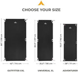 Teton Camping Cot with Patented Pivot Arm, Folding Camping Cot, Durable Heavy Duty Canvas, Comfortable Sleeping Bed for Adults, Portable