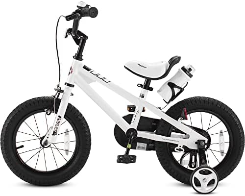 RoyalBaby Kids Bike EZ Freestyle Training Free Balance to Pedal Easy Learning Bicycle, 12-18 Inch for Toddlers to Big Kids