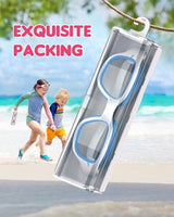 Kids Swim Goggles,Swimming Goggles for Kids 6-14, Anti-Fog UV Protection Pool Glasses for Boys Girls