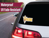 Arizona State Stickers (14 Piece) Sun Devils Gifts for Men Football Fans for Car Laptop Water Bottle + 2 Large ASU Car Decals, 10 Water Bottle Size, 2 Keyboard Size
