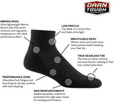 Darn Tough (1055) Run Coolmax 1/4 Ultra-Lightweight with Cushion Men's Sock