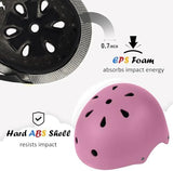 Kids Bike Helmet, Adjustable and Multi-Sport, from Toddler to Youth, 3 Sizes