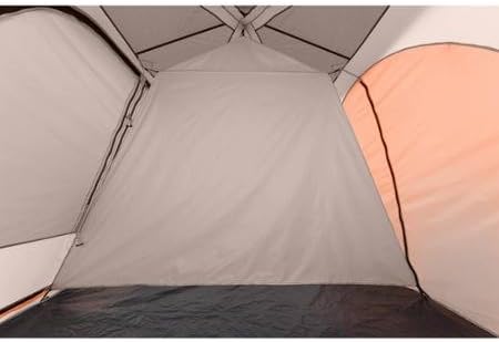 Ozark Trail 11 Person 3 Room 14' x 14' Instant Cabin Tent (Orange)