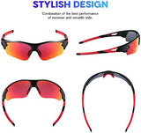 BEACOOL Polarized Sports Sunglasses for Men Women Youth Baseball Fishing Cycling Running Golf Motorcycle Tac Glasses UV400