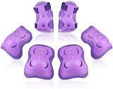 BOSONER Kids/Youth Knee Pad Elbow Pads Guards Protective Gear Set for Roller Skates Cycling BMX Bike Skateboard Inline Skatings Scooter Riding Sports