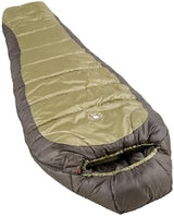 Coleman North Rim 0°F Big & Tall Sleeping Bag, Cold-Weather Mummy Sleep Sack with No-Snag Zipper & Adjustable Hood for Warmth & Ventilation