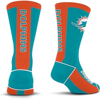 For Bare Feet Unisex Kid's NFL MVP Crew Sock Youth