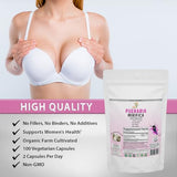 100 Caps Pueraria Mirifica White Extract Powder, 100% 10:1 Potent, Organic, 1,000mg Per Servings, Non GMO from Thailand, Premium Quality, Vegan
