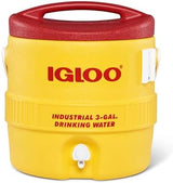 Igloo 385-431 400 Series Coolers, 3 gal, Red/Yellow