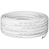 12 Gauge Marine Wire 12 AWG Duplex Marine Grade Wire,100ft Tinned Copper Heavy Duty Sheathed Boat Electrical Cable for Boat/Automotive/RV/Camper/Trailer