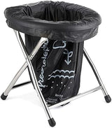 Green Elephant Portable Camping Toilet Bags – Compostable Potty Bags for Portable Toilet, Wag Bag Human Waste Kit, Fits 5-Gallon Buckets, Biodegradable Outdoor Waste Solution, 15 Count, 8 Gal