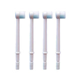 Replacement Part for Waterpik or other Water Flossers/Irrigators (Aquaflosser 4 Brush Head Tips)
