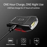 klarus HC3 Rechargeable Motion Sensor Cap Visor Light - 100 Lumens COB LED Clip on Hat Light - Headlamp Flashlight with Red Light for Fishing Running Camping Reading