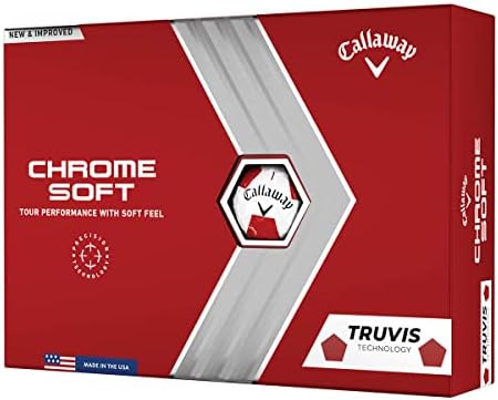 Callaway Golf 2022 Chrome Soft Golf Balls (True Track (Red/Blue)