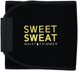 Sports Research® Sweet Sweat Waist Trimmer - Premium Sweat Enhancing Fitness Belt for Women & Men - 5 Adjustable Sizes