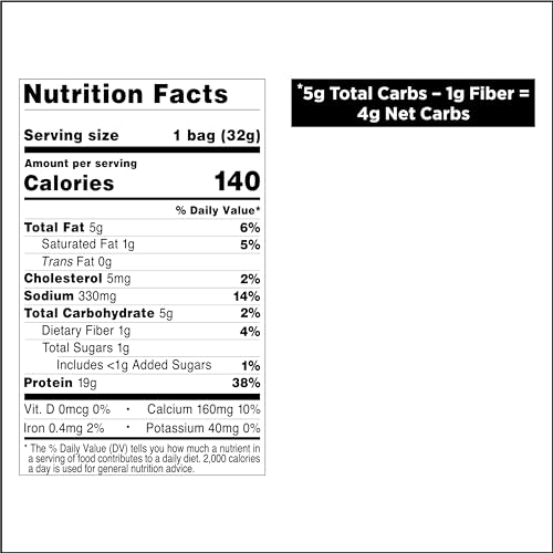 Quest Nutrition BBQ Protein Chips, 19g Protein, 4g Net Carb, Low Carb, Gluten Free, 1.1 oz (Pack of 12)