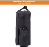 REDCAMP Camp Stove Burner Carry Bag, Stove Carry Case Portable for Camping Stove Gas Grill Accessories, 24"L x 5.1"W x 17.7"H