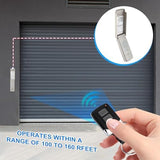 Garage Door Opener Keypad with 2 Garage Door Opener Remote for Liftmaster Chamberlain Craftsman Garage Door Opener Remote Keypad 877MAX 893LM 893Max 971LM 371LM, Purple Yellow Red Orange Learn Button