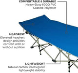 OSAGE RIVER Camping Cot for Adults - Folding Camping Cot - Portable Cots for Sleeping - Rated for 300 lbs