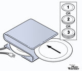 Waterbridge Electric Plate Warmer - Heats up to 6 Large Plates - Heritage Navy