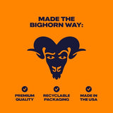 BIGHORN Mountain Food Rich & Creamy Pasta Carbonara - premium freeze dried meals for backpacking food - dehydrated camping food for backpacking meals - 2 servings