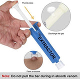 Snake Bite Kit, Bee Sting Kit, Emergency First Aid Supplies, Venom Extractor Suction Pump, Bite and Sting First Aid for Hiking, Backpacking and Camping