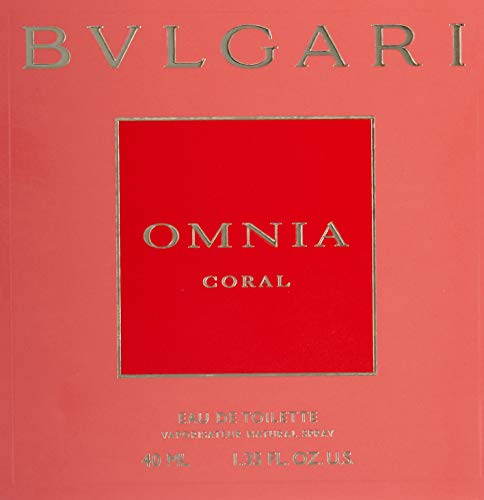 Bvlgari Omnia Coral Eau De Toilette Spray for Women, 1.35 Ounce