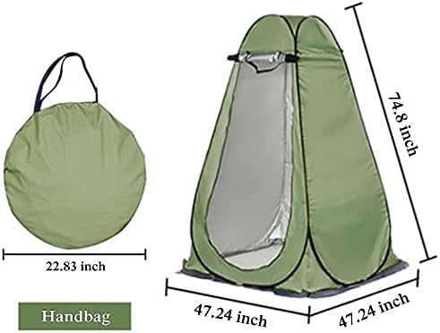 Portable pop-up Privacy Tent is Suitable for Outdoor Shower, Dressing Room, Sunshade and Camping Toilet