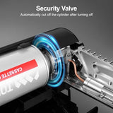 Odoland Portable Camping Stove Propane 1400W Gas Stove Collapsible Backpacking Stove for Indoor Outdoor Cooking Hiking and Picnic