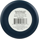 Hydro Flask Wide Mouth vacuum insulated stainless steel water bottle with leakproof closeable lid for cold water drinks, sports, travel, car and school