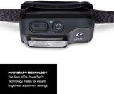 BLACK DIAMOND Spot 400 LED Headlamp, Waterproof and Dimmable Battery Powered Headlamp for Camping, Hiking, Running, Work, Travel with Red Light Headlamp Mode, Graphite