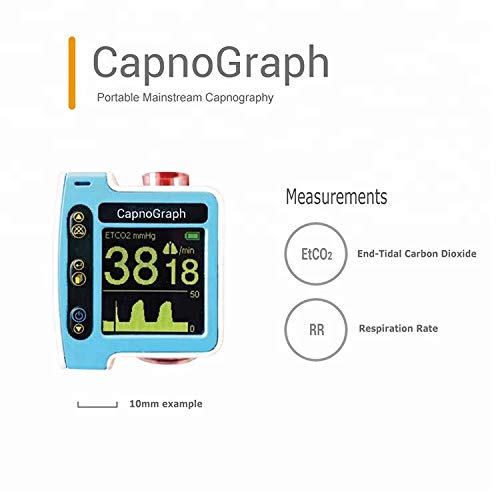 24 Hours Trend Palm Mini End Tidal CO2 Digital Monitor EtCO2/CO2 Monitor