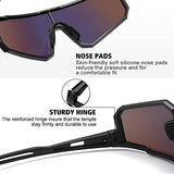 STORYCOAST Polarized Sports Sunglasses for Men Women,Driving Fishing Cycling Mountain Bike Sunglasses UV400 Protection
